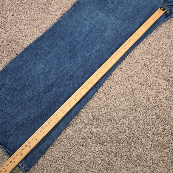 Old Navy Wide Leg Jeans Womens 10 Extra High Rise Baggy Y2K Skater 90s‎ Style - Picture 12 of 14